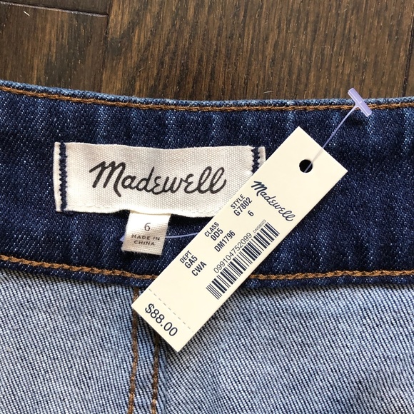 NWT MADEWELL PATCH POCKET MINI SKIRT - Picture 7 of 7